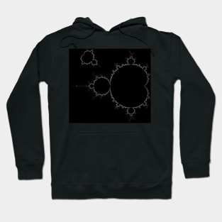 Mandelbrot Set Fractal Simple I Hoodie